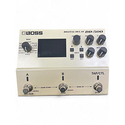 Used BOSS DD500 Digital Delay Effect Pedal