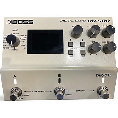 Used BOSS DD500 Digital Delay Effect Pedal