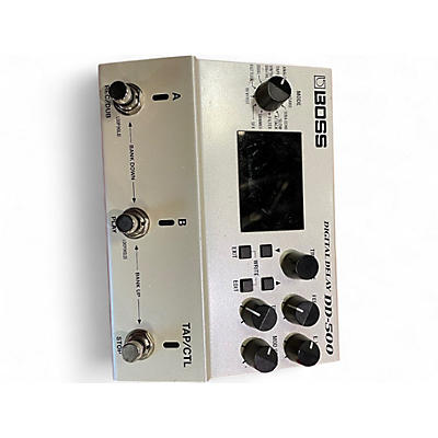 Used BOSS DD500 Digital Delay Effect Pedal