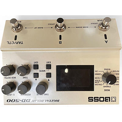 Used BOSS DD500 Digital Delay Effect Pedal