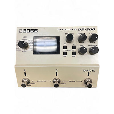 Used BOSS DD500 Digital Delay Effect Pedal