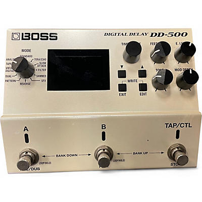 Used BOSS DD500 Digital Delay Effect Pedal
