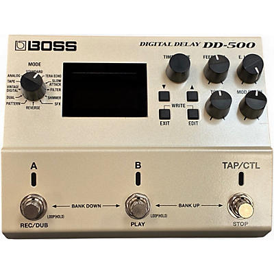 Used BOSS DD500 Digital Delay Effect Pedal