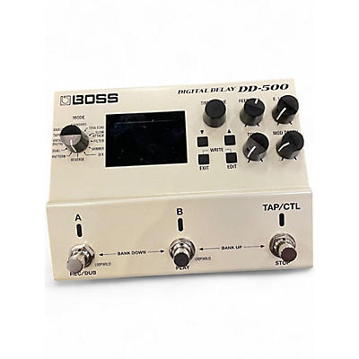 Used BOSS DD500 Digital Delay Effect Pedal