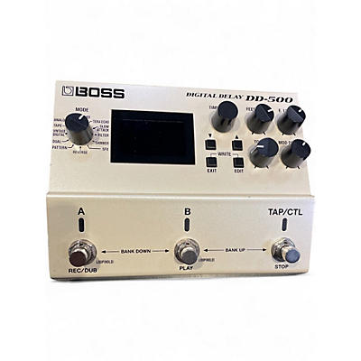 Used BOSS DD500 Digital Delay Effect Pedal