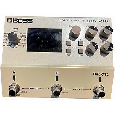 Used BOSS DD500 Digital Delay Effect Pedal