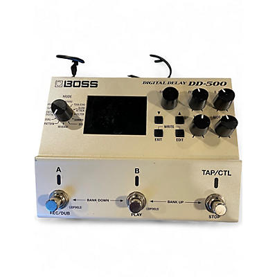 Used BOSS DD500 Digital Delay Effect Pedal