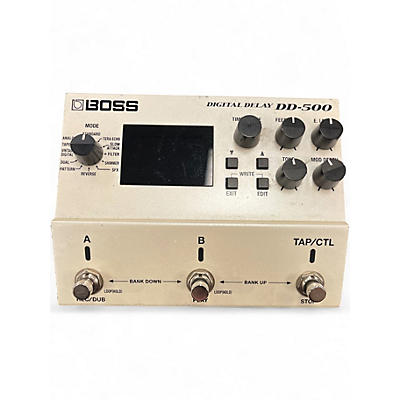 Used BOSS DD500 Digital Delay Effect Pedal