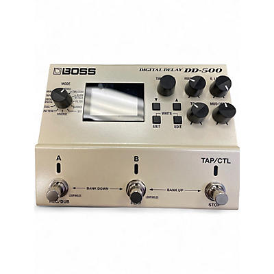 Used BOSS DD500 Digital Delay Effect Pedal