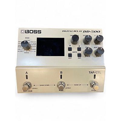 Used BOSS DD500 Digital Delay Effect Pedal