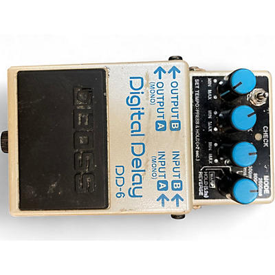 Used BOSS DD6 Digital Delay ANALOG MAN MOD Effect Pedal