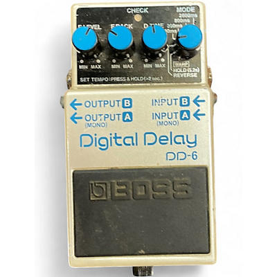 Used BOSS DD6 Digital Delay Effect Pedal