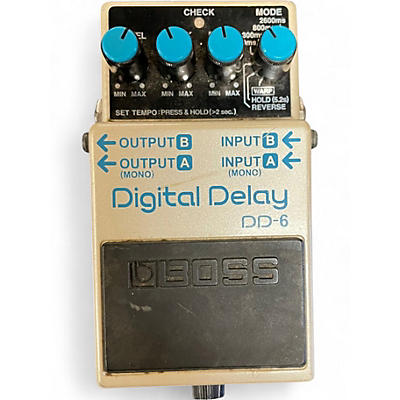 Used BOSS DD6 Digital Delay Effect Pedal
