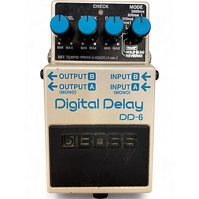 Used BOSS DD6 Digital Delay Effect Pedal