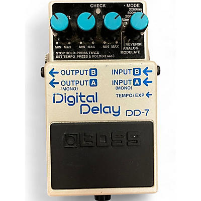 Used BOSS DD7 Digital Delay Effect Pedal