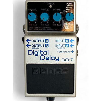 Used BOSS DD7 Digital Delay Effect Pedal