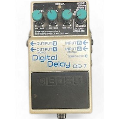 BOSS Used BOSS DD7 Digital Delay Effect Pedal