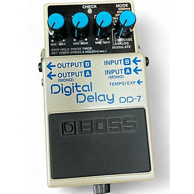 Used BOSS DD7 Digital Delay Effect Pedal