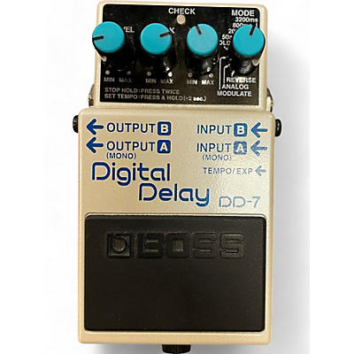 Used BOSS DD7 Digital Delay Effect Pedal