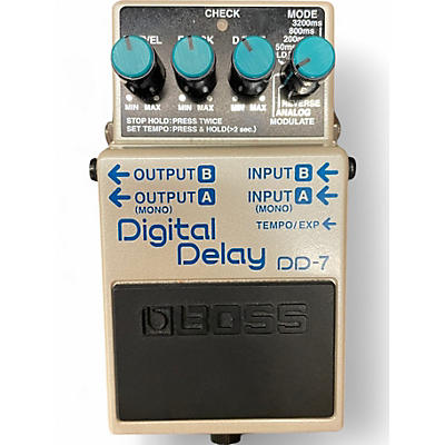 Used BOSS DD7 Digital Delay Effect Pedal