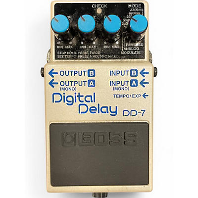 Used BOSS DD7 Digital Delay Effect Pedal