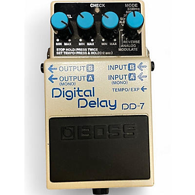 Used BOSS DD7 Digital Delay Effect Pedal