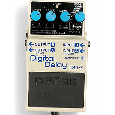 Used BOSS DD7 Digital Delay Effect Pedal