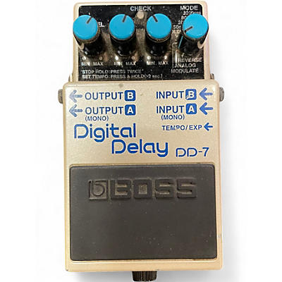 Used BOSS DD7 Digital Delay Effect Pedal