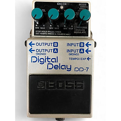 Used BOSS DD7 Digital Delay Effect Pedal