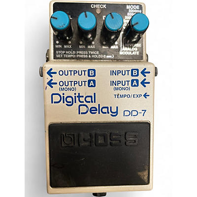Used BOSS DD7 Digital Delay Effect Pedal