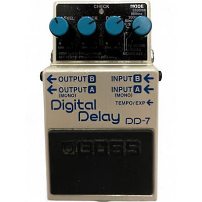Used BOSS DD7 Digital Delay Effect Pedal