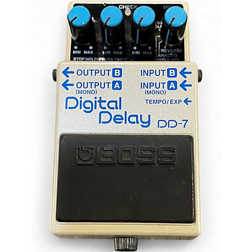 Used BOSS DD7 Digital Delay Effect Pedal