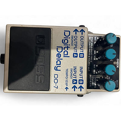 Used BOSS DD7 Digital Delay Effect Pedal