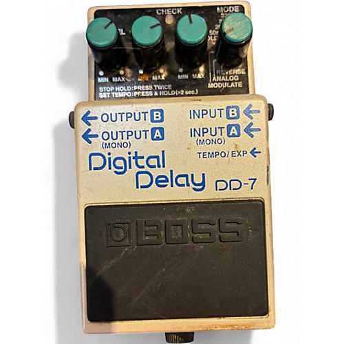Used BOSS DD7 Digital Delay Effect Pedal