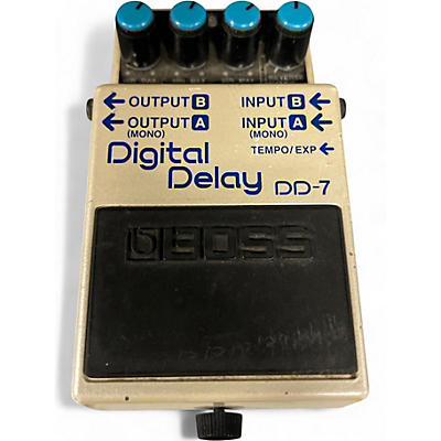 Used BOSS DD7 Digital Delay Effect Pedal