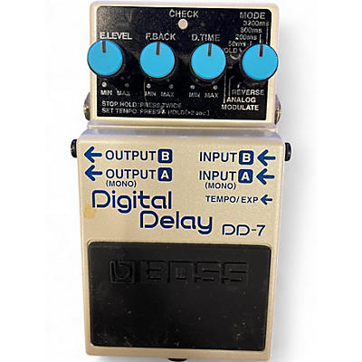 Used BOSS DD7 Digital Delay Effect Pedal
