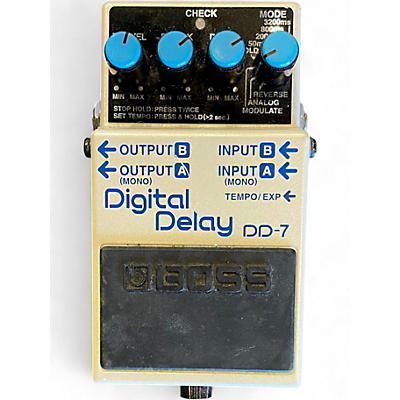 Used BOSS DD7 Digital Delay Effect Pedal