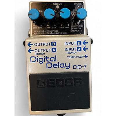 Used BOSS DD7 Digital Delay Effect Pedal