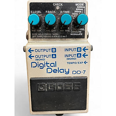 Used BOSS DD7 Digital Delay Effect Pedal