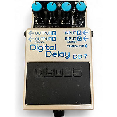 Used BOSS DD7 Digital Delay Effect Pedal