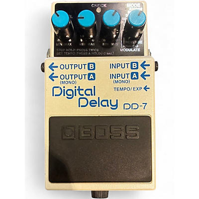 Used BOSS DD7 Digital Delay Effect Pedal