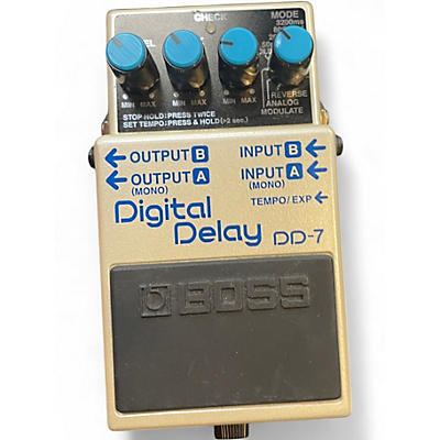 Used BOSS DD7 Digital Delay Effect Pedal