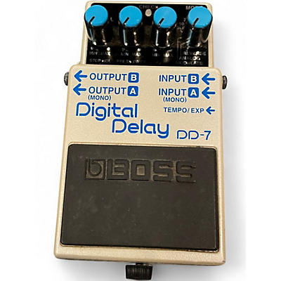 Used BOSS DD7 Digital Delay Effect Pedal