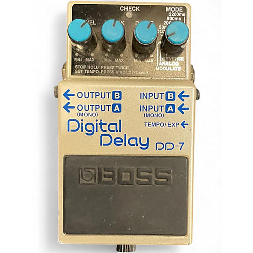 Used BOSS DD7 Digital Delay Effect Pedal