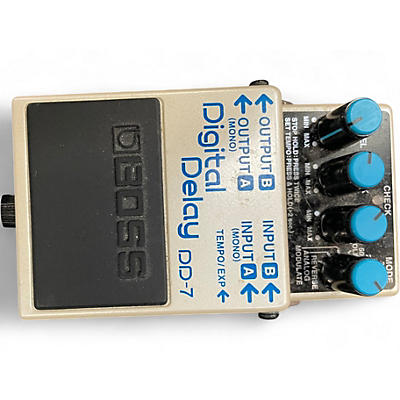 Used BOSS DD7 Digital Delay Effect Pedal