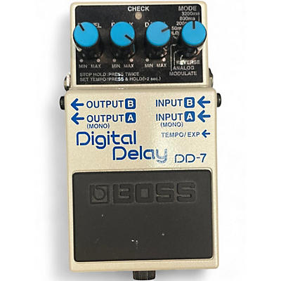 Used BOSS DD7 Digital Delay Effect Pedal