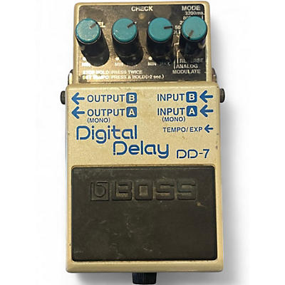 Used BOSS DD7 Digital Delay Effect Pedal