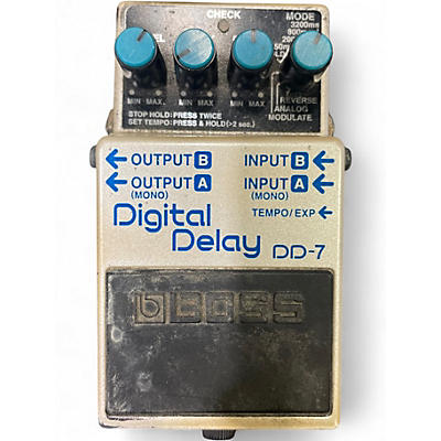Used BOSS DD7 Digital Delay Effect Pedal