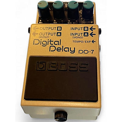 Used BOSS DD7 Digital Delay Effect Pedal
