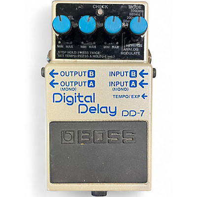 Used BOSS DD7 Digital Delay Effect Pedal
